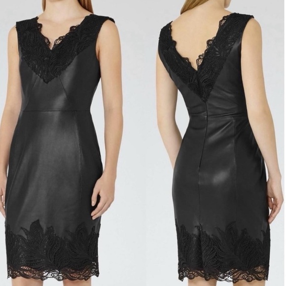 REISS Leather Dress Diptyque Free Gift